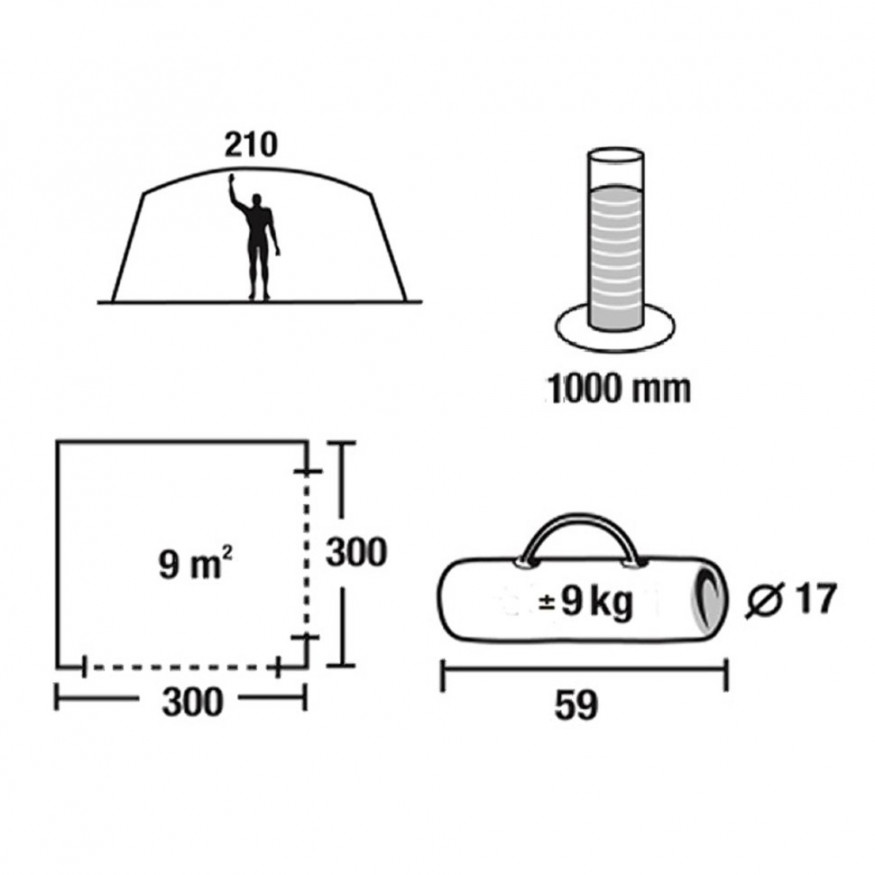 Палатка &amp;quot;Lacosta&amp;quot;, Green Glade