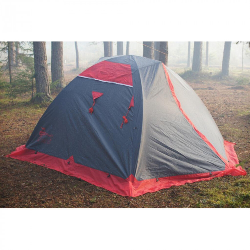 Палатка Tramp Peak 3 v2, серый