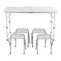 Набор мебели для пикника Green Glade M790-1, мраморный белый, Green Glade