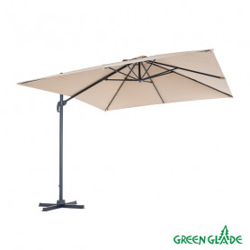 Зонт садовый 2003 светло-коричневый, Green Glade