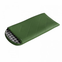 Спальный мешок GARY -5, 220x90, правый, зелёный