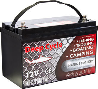 Аккумулятор Marine Deep Cycle AGM 100Ah 12V (6FM100D-X)