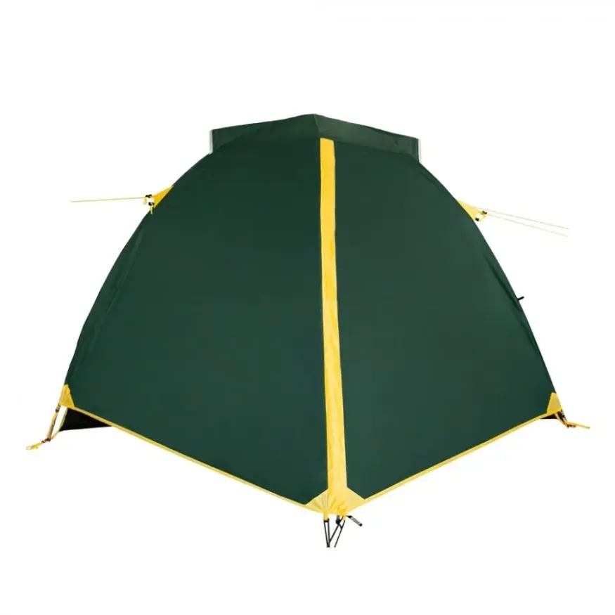 Палатка Nishe 3 V2 зеленая, Tramp