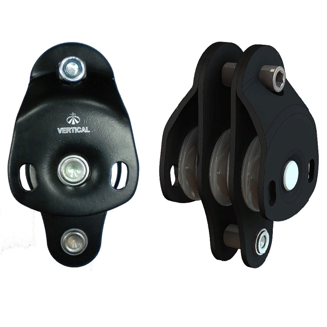 Блок-ролик тройной большой с подшипником 50 кН