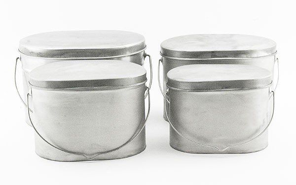 Набор из 4-х котелков &amp;quot;Матрешка&amp;quot; (титан) Роза Ветров