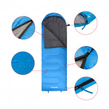 Спальный мешок OASIS 250XL -3С синий, левый, King Camp
