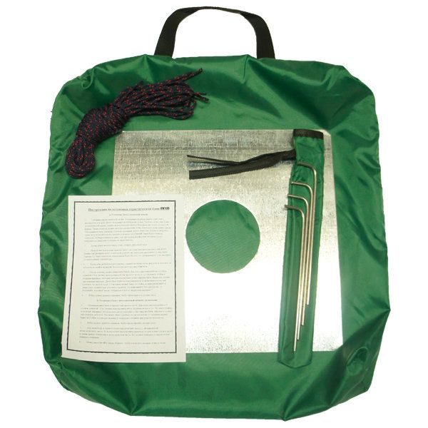 Баня туристическая «С лёгким паром!» (с каркасом)