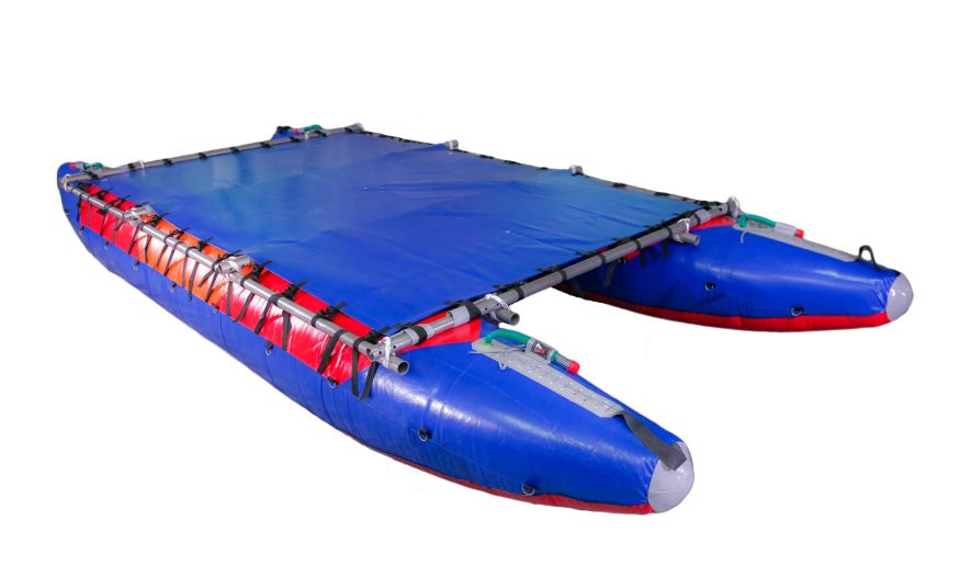 Катамаран Век Исеть 4М 2-секционный, 4,50 м, без рамы